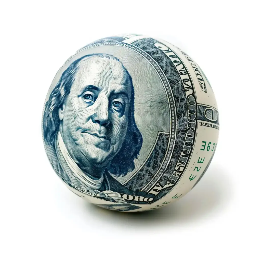 A ball of USD