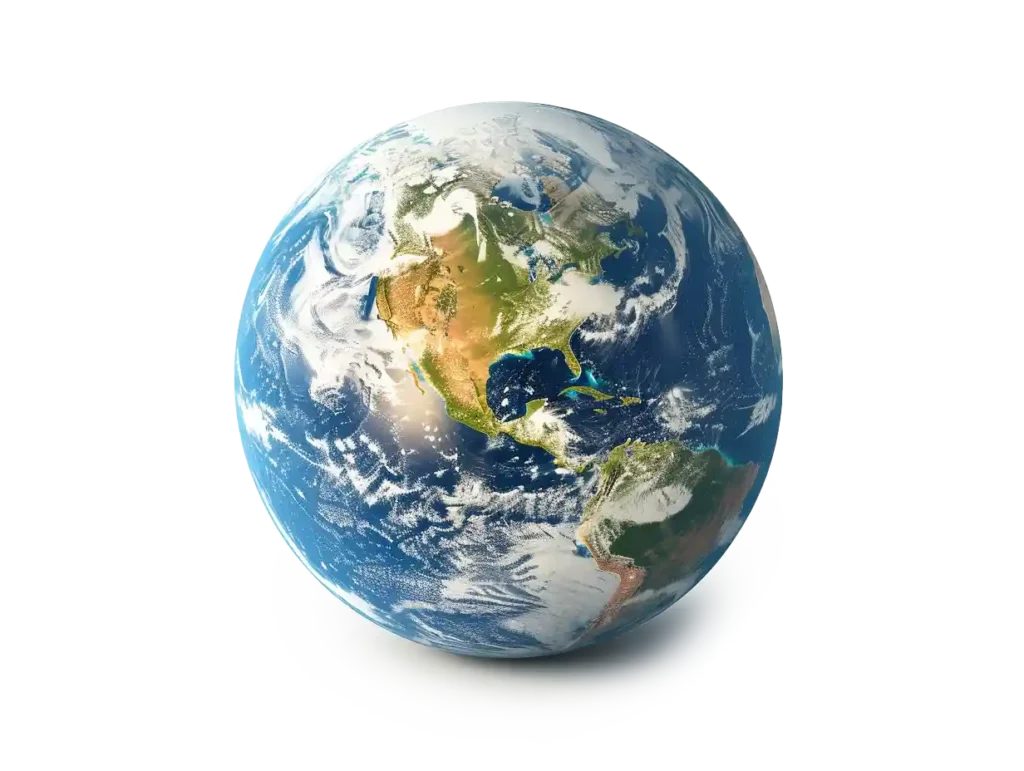 Earth in 3d