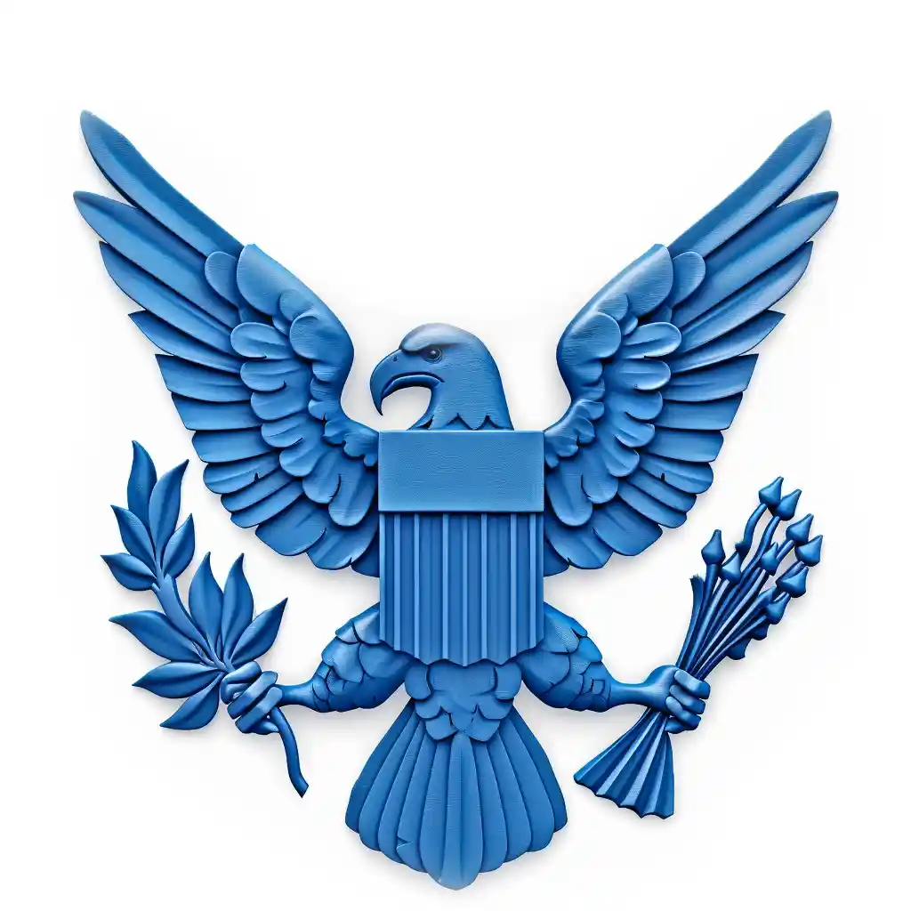blue bird emblem