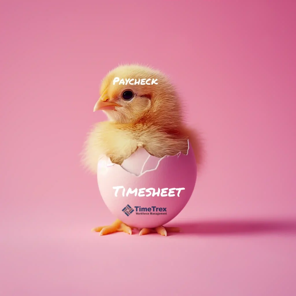 Which came first? The timesheet or the paycheck?