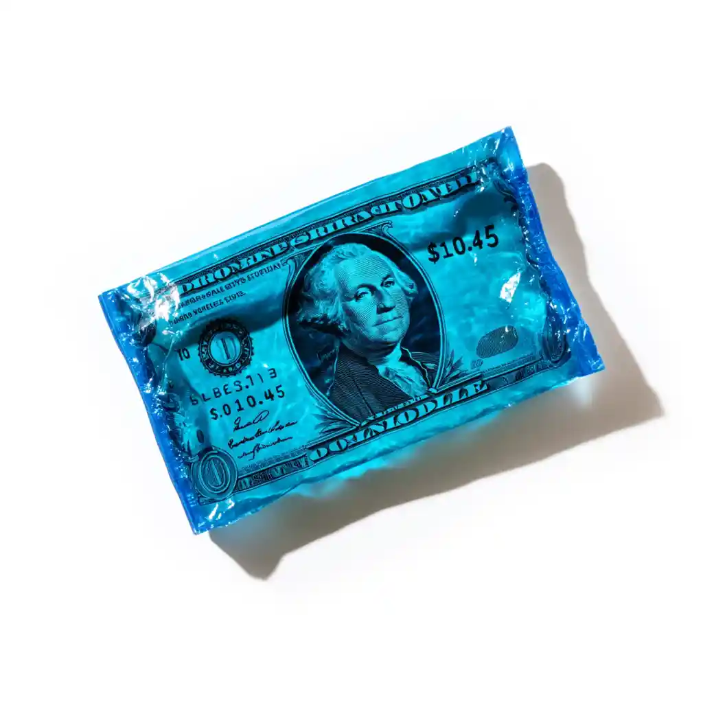 USD blue covered bill.