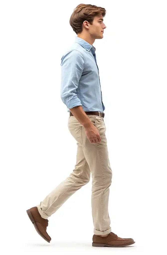 Business casual with khakis best sale