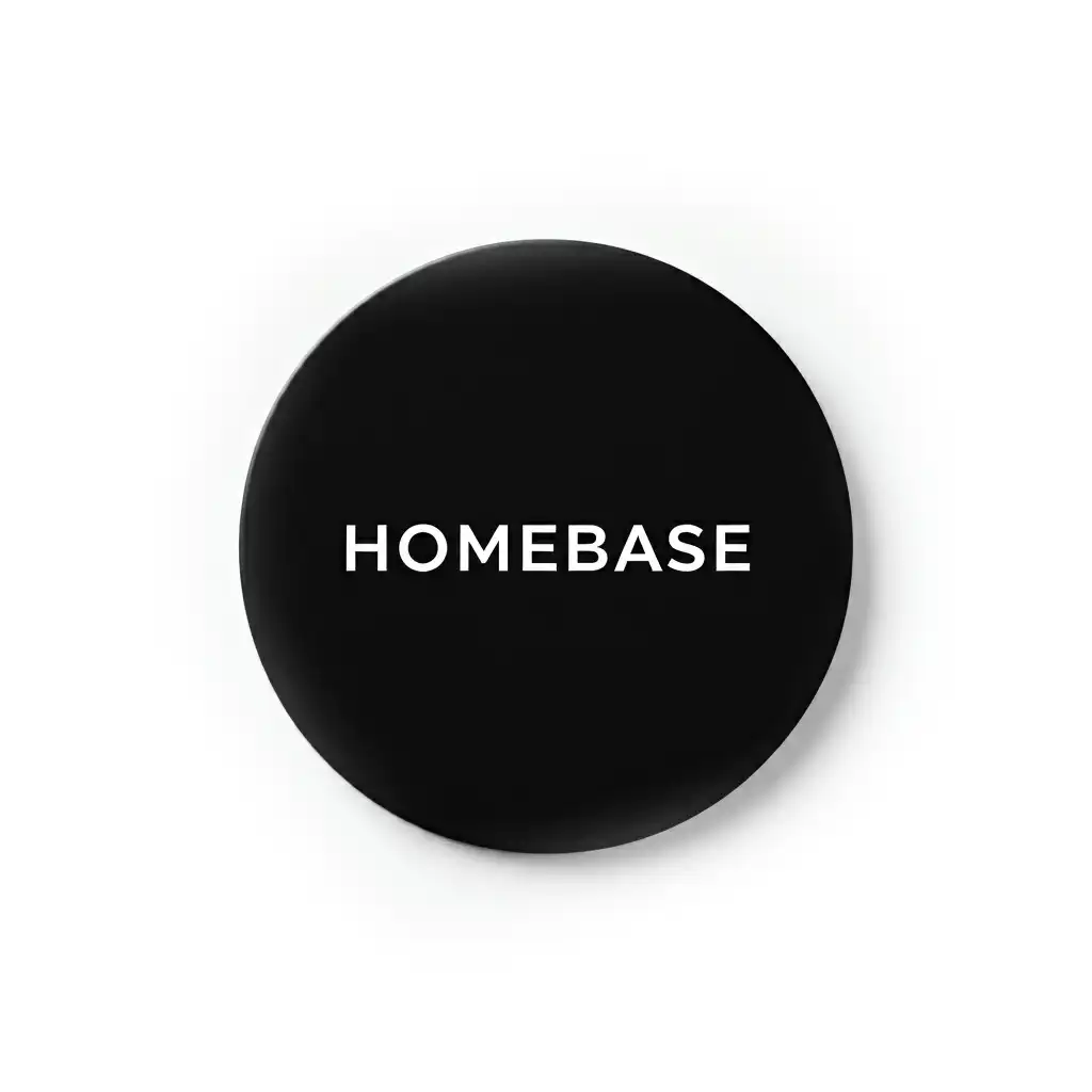 Homebase on a black circle