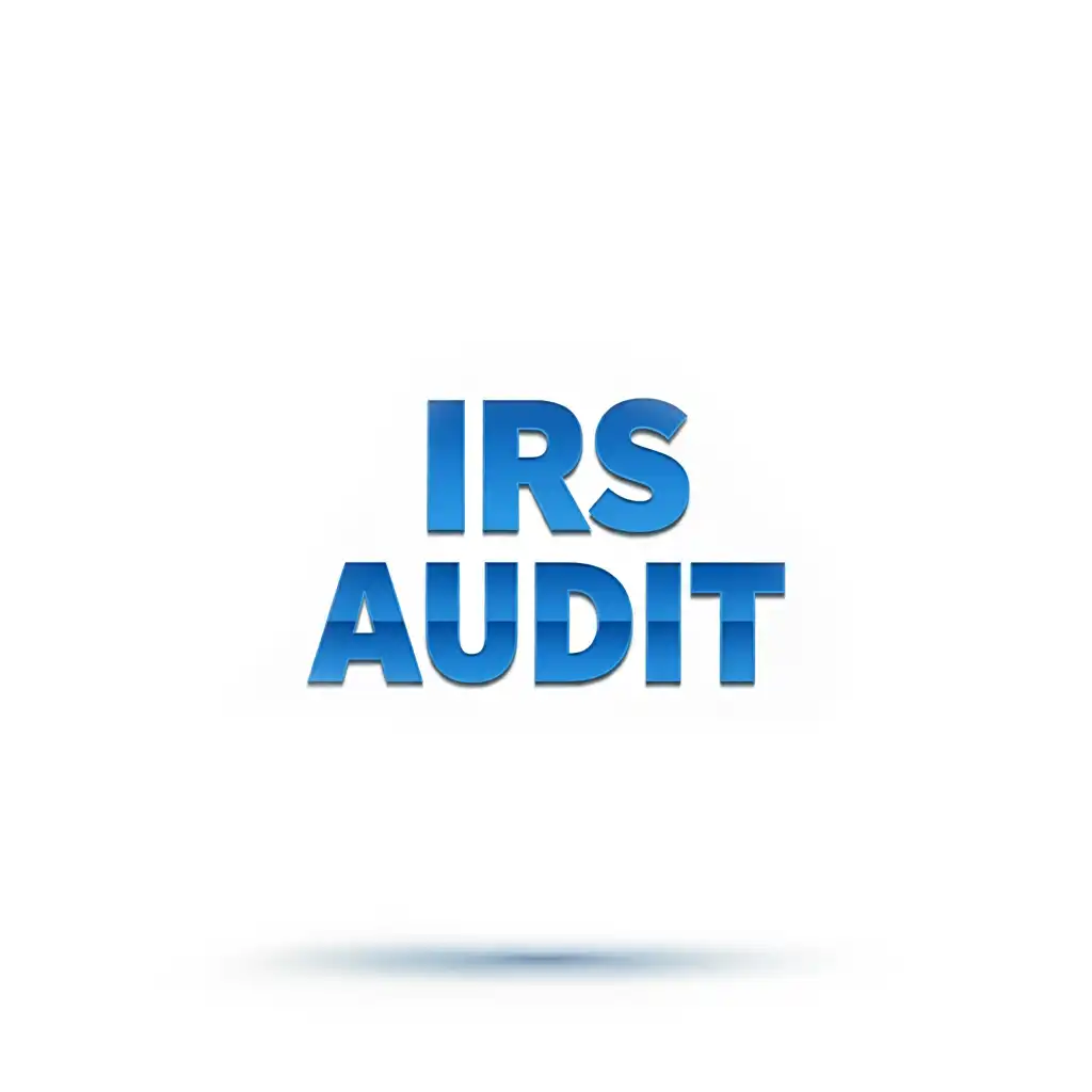 Bold Blue Text: "IRS Audit"