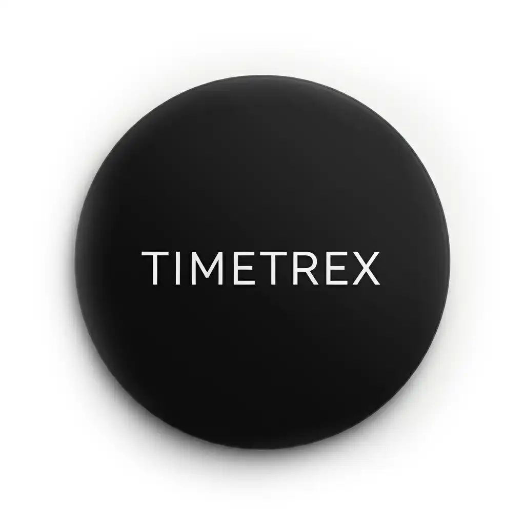 TimeTrex on a black circle