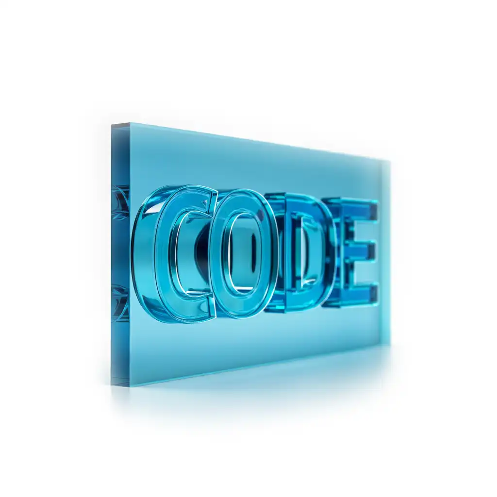 blue glass code