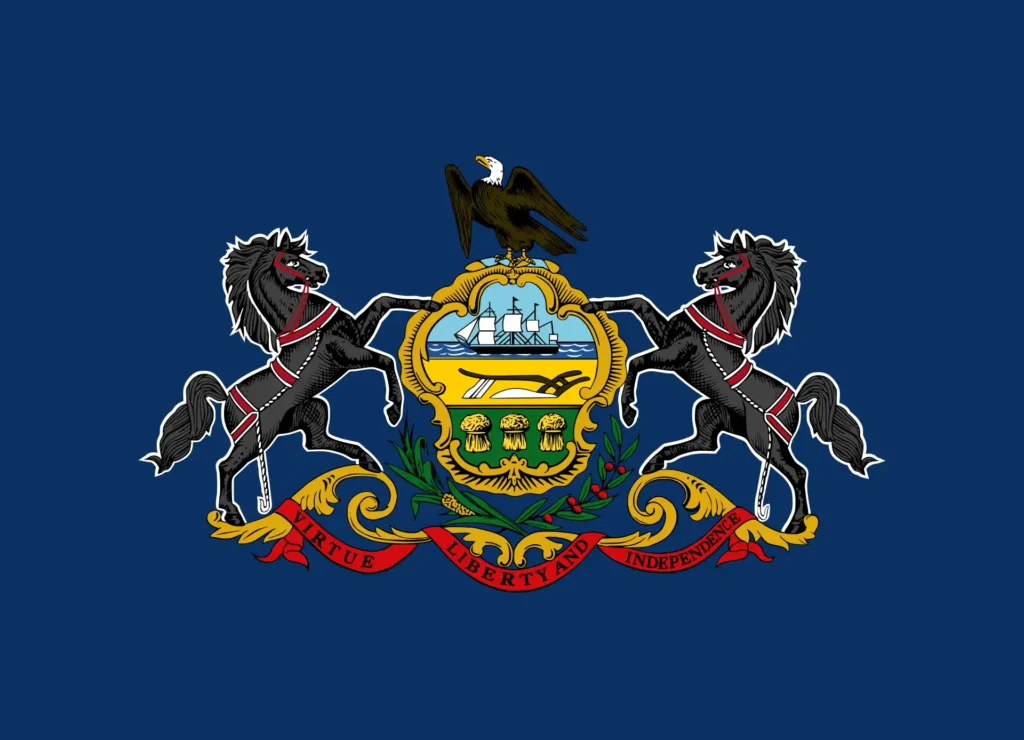 Pennsylvania flag